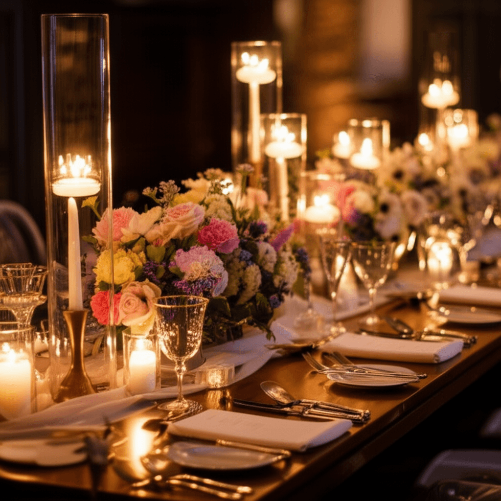 Elegant event setup