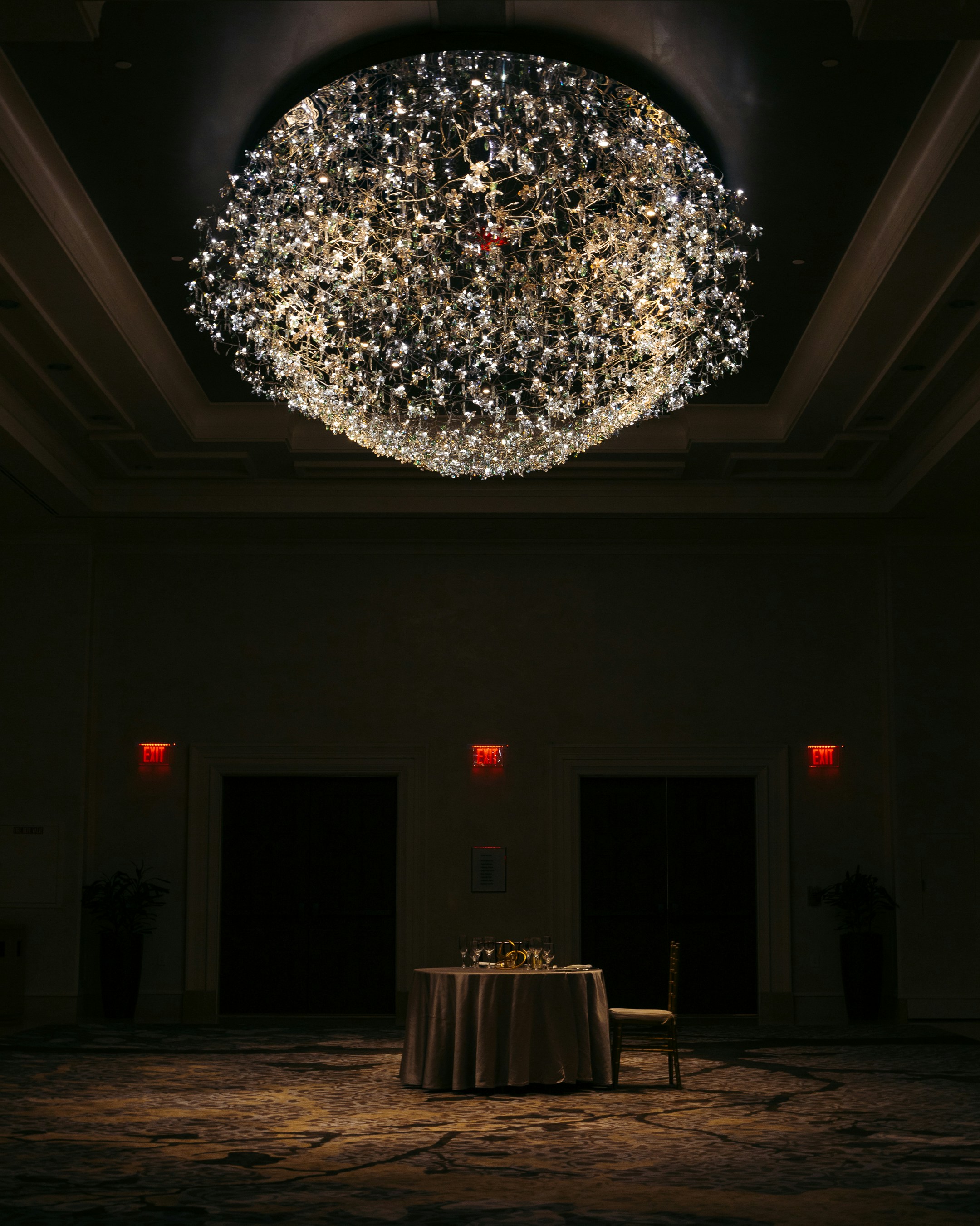 Luxury event craftsmanship